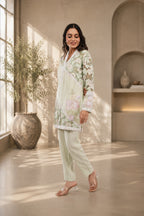Linen Co-Ord set embroidery