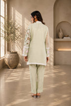 Linen Co-Ord set embroidery