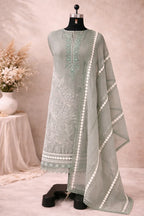 designer banarasi suit set for wedding
