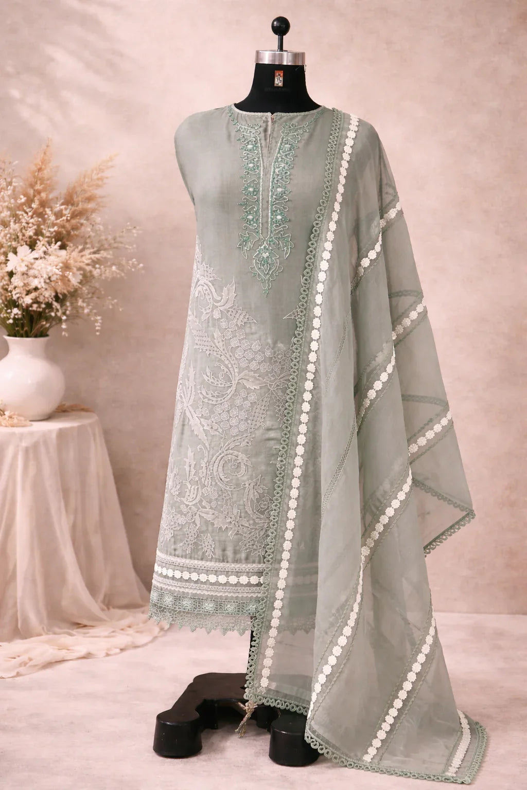 designer banarasi suit set for wedding